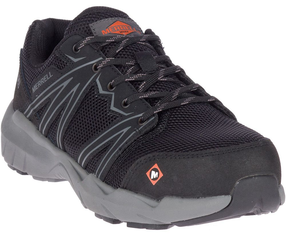 Tenis Senhora - Merrell Fullbench Superlite Alloy Toe Sd+ Work - Pretas - DYO046825
